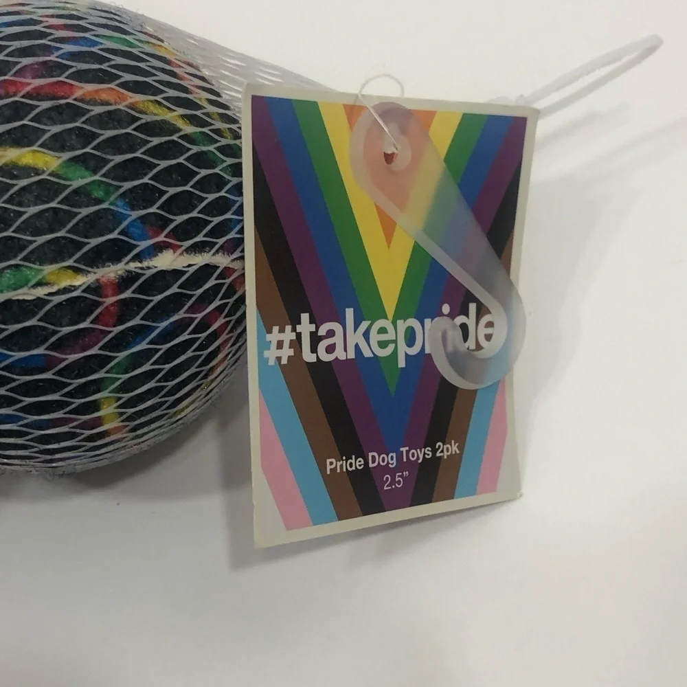 Pride Dog Toys - 2 pack - NWT